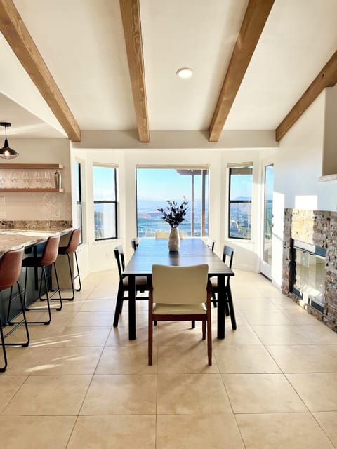 View when you walk through front door / main eating area.