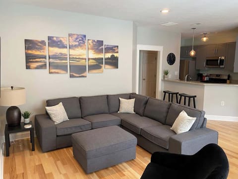 Living area of townhouse 1