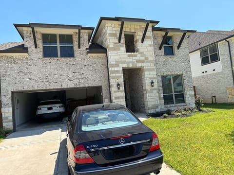 Three car tandem garage