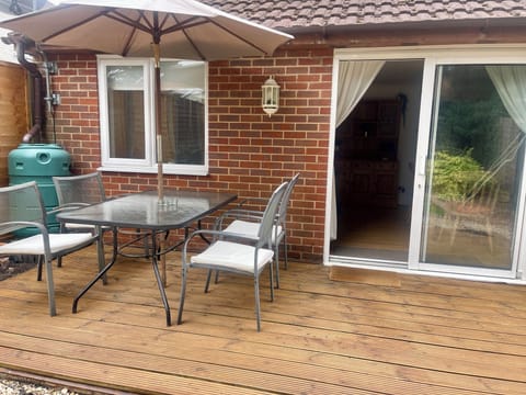 Outside patio dining