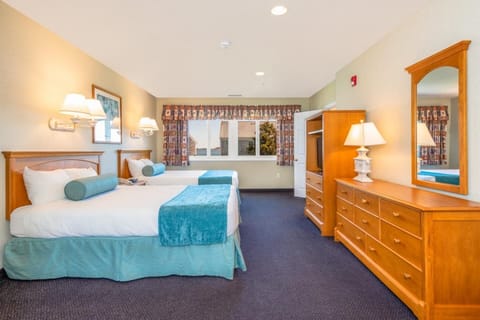 Recharge in an airy bedroom with plenty of storage space.