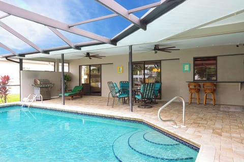 Private heated pool