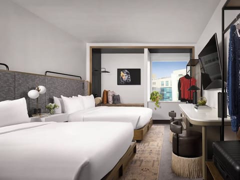 Wake up to bright windows and a calm, airy layout.