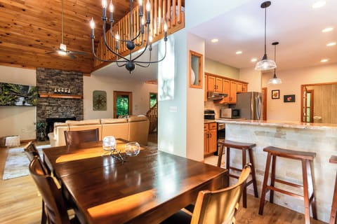 Sunny open concept area always feels welcoming!