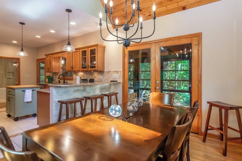 Seating for everyone to enjoy a fabulous meal together...