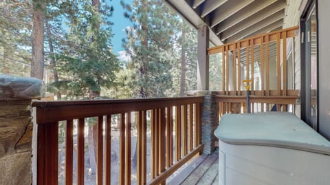 The hot tub is for exclusive use to the guests