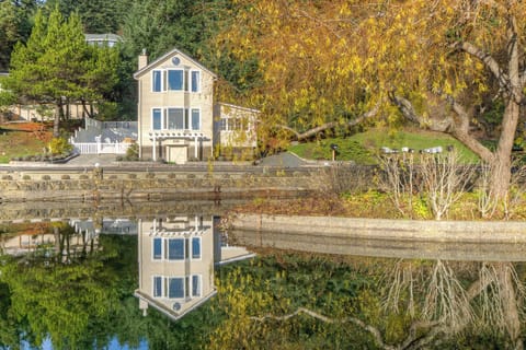 The home from the marina