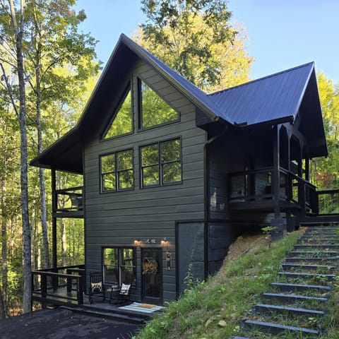 Exterior - featuring 3 decks with ample seating