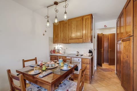 Kitchen and dining area