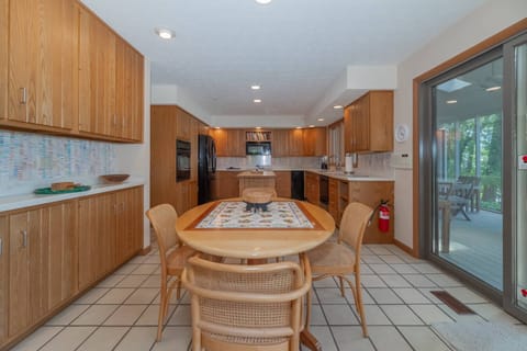 The kitchen comes fully equipped with everything to make delicious family meals