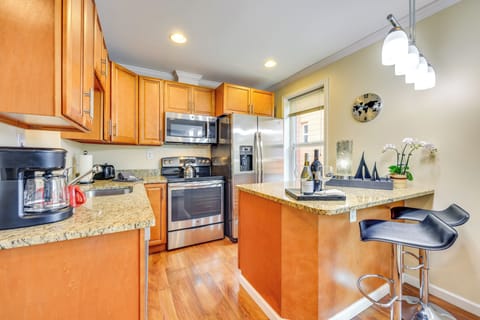 Dining Bar | Dishware & Flatware Provided | Window A/C & Heating Units