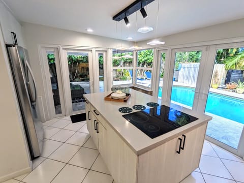 Full Kitchen filled with natural light.