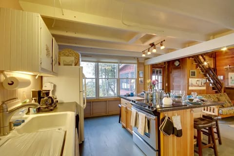 06 - View of Kitchen upon entering Camp from Deck