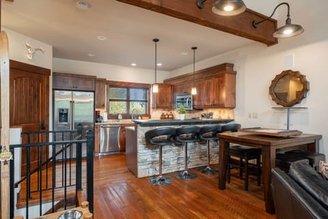 Open Living/Dining and Kitchen space