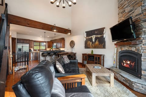 Open Living/Dining and Kitchen space