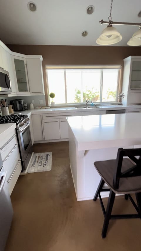 Fully-equipped kitchen comes with everything you need to create delicious meals.