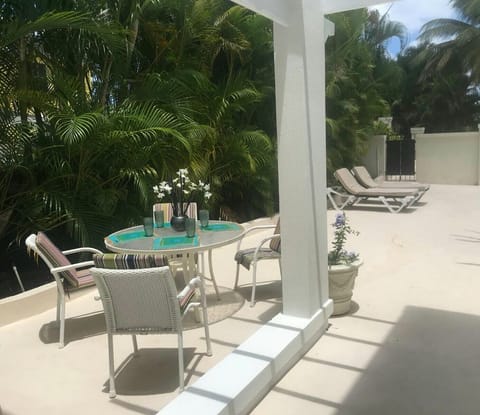 Sunny patio