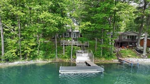 Dock is only out during summer months.