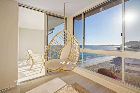 Slide open the windows for a fresh sea breeze and embrace the beachside atmosphere.