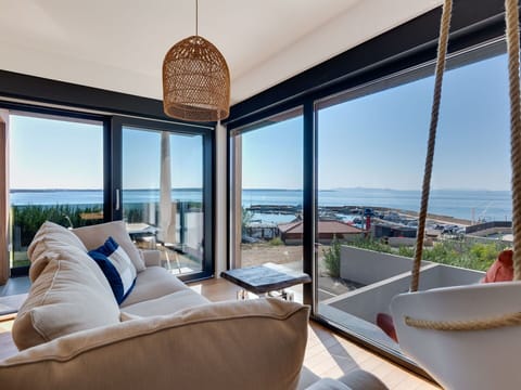 Building, Sky, Property, Furniture, Azure, Shade, Comfort, Interior Design, Condominium, House