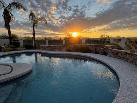 "Beautiful sunrises and sunsets from the house." - Dorothy, '21