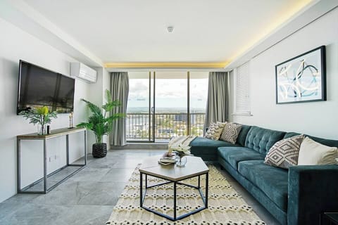 Relax on the lounge and watch a movie or enjoy the stunning river views.