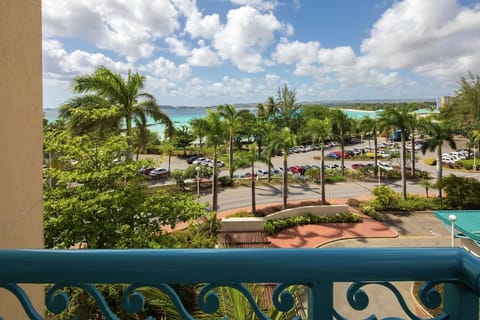 Balcony. Exact unit will be assigned upon arrival. Views, colors, and decor may vary.