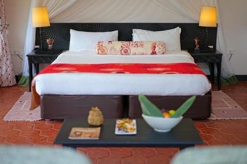 Unit with Double bed. Exact unit will be assigned upon arrival. Views, colors, and decor may vary.