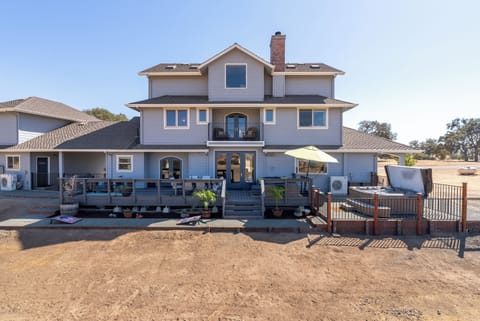 View from the back of the property