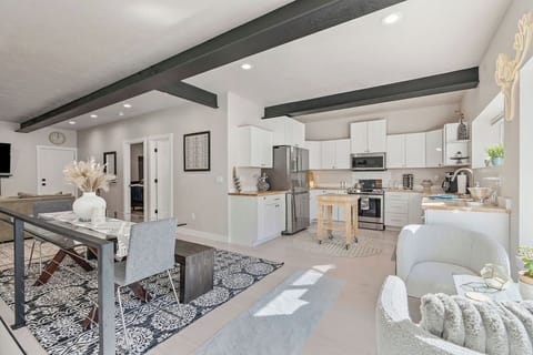 View of main living area from private entrance