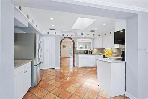 Kitchen and Bar Area