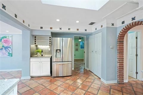 Kitchen and Bar Area