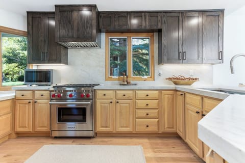 Newly remodeled kitchen. 
