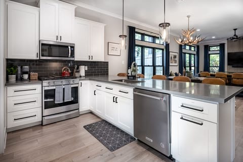 Open concept kitchen