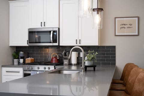 Open concept kitchen