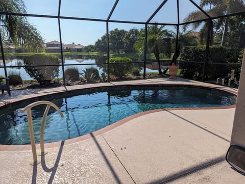private and heated pool