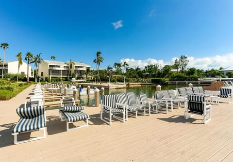 Marina with amazing sunset view