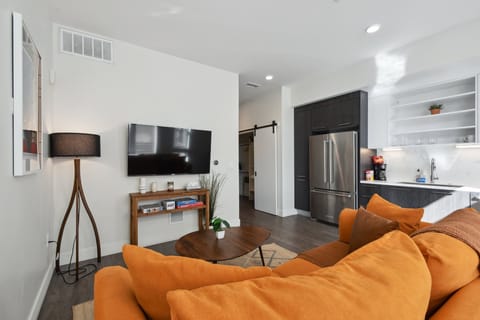 Living Room — Urban Elegance vacation rental in Denver.