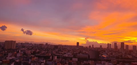 Sunset View From the Balcony 