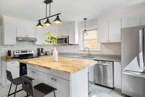 Cook and entertain in style with a sleek, modern kitchen