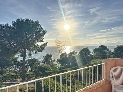 Imaginez profiter du coucher de soleil sur cette terrasse, accompagné d'une légère brise marine. Cet espace extérieur simple est idéal pour se détendre après une journée bien remplie.