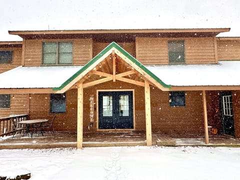 Front Entry on a snowy day