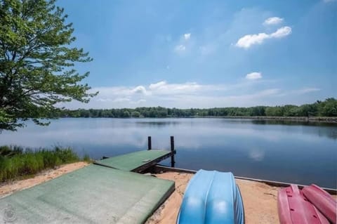 Relax by the private dock