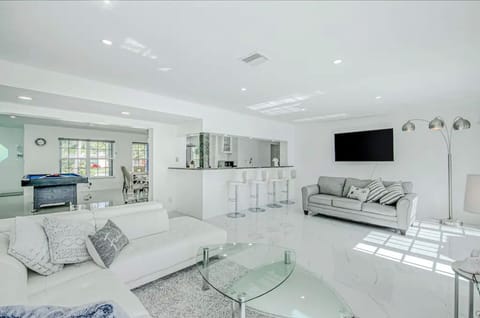 Spacious open Space over look the water and Swimming pool