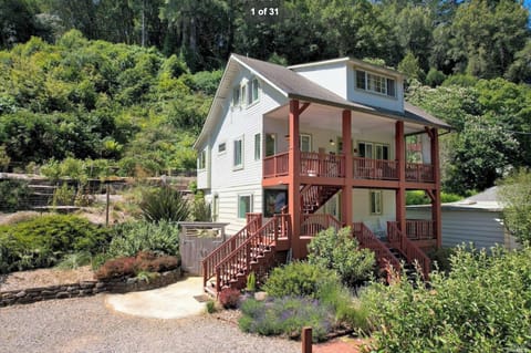 Top two floors are for VRBO guests