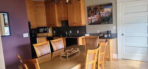 Prepare simple meals with convenient kitchenette essentials close by.