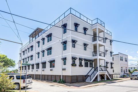 Outside view of The Pearl Hotel.