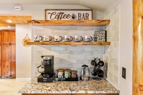 Coffee bar. (main level)