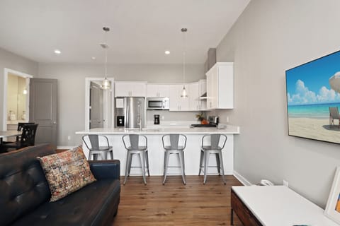 View of Kitchen from Living Room