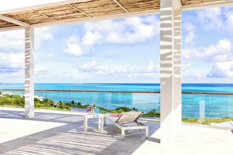 Upper Balcony with breathtaking ocean views
